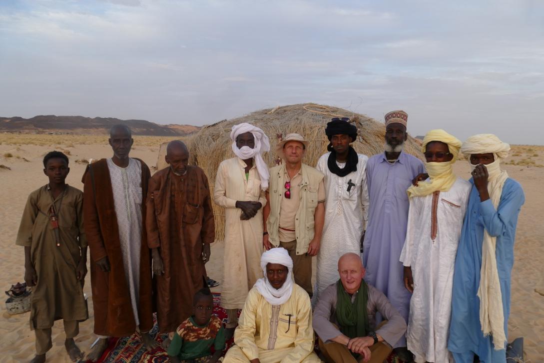 Photo de famille avec les nomades