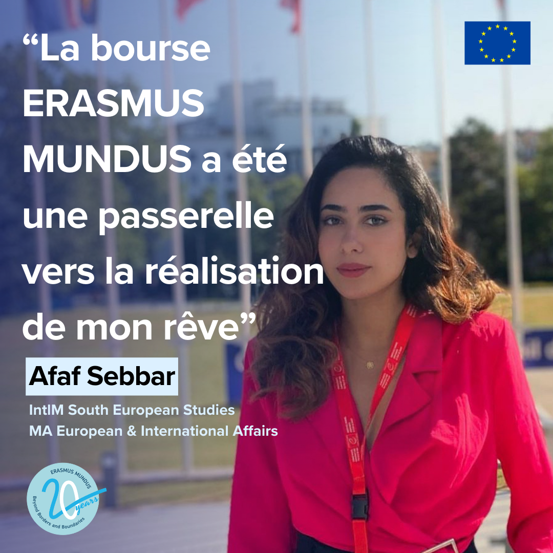 Afaf Sebbar Erasmus Mundus Maroc