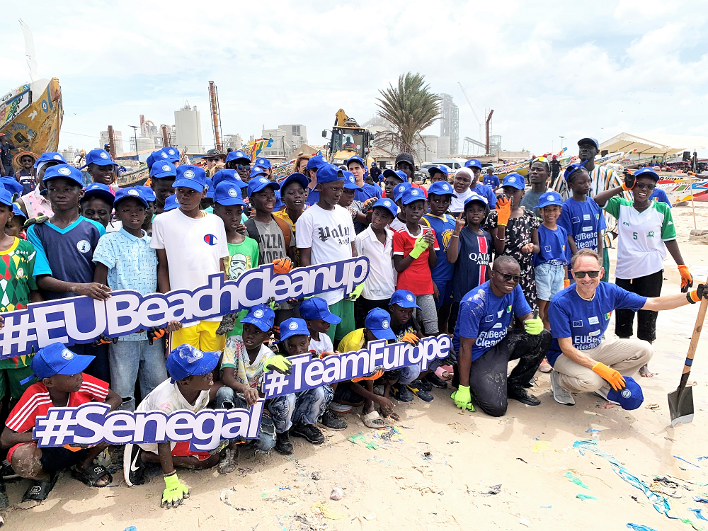 EU Beach Clean Up Sénégal 2024