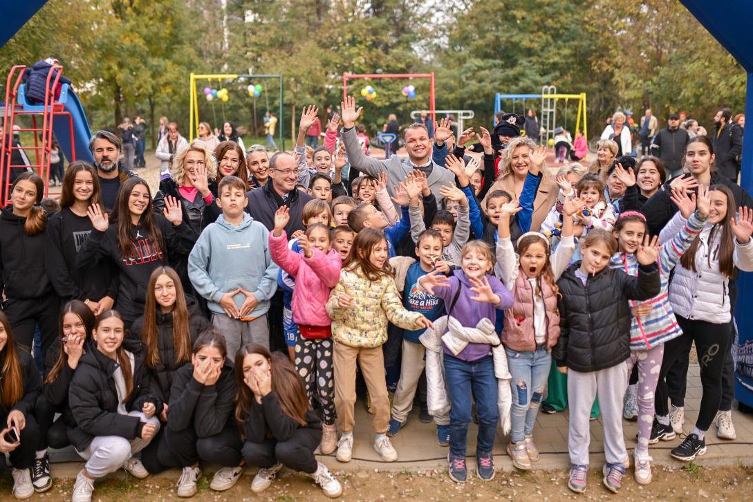 Banja Luka gets the new children playground funded by the EU