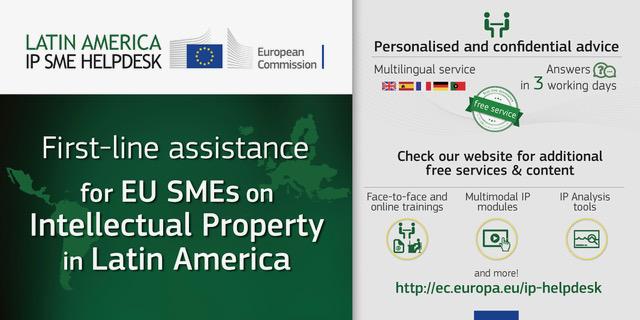 Latin America Intellectual Property SME Helpdesk banner