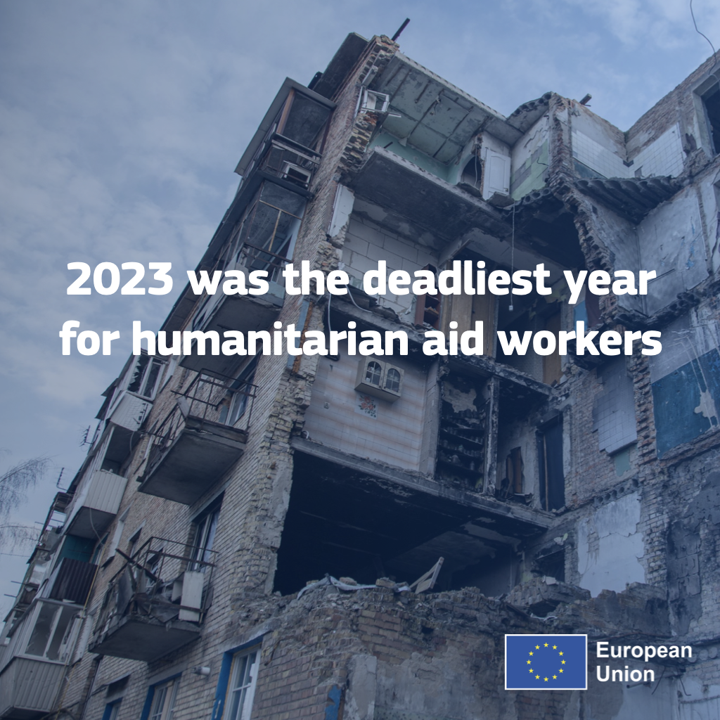 2023 was the deadliest year for humanitarian aid workers