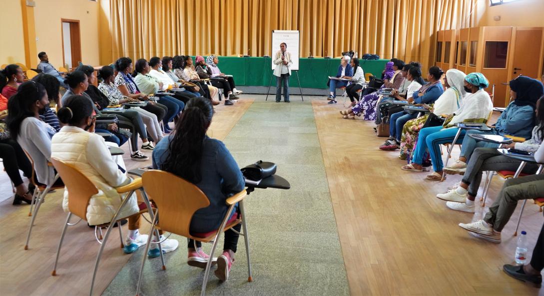 Women workers confederations trainees at NCEW head quarter