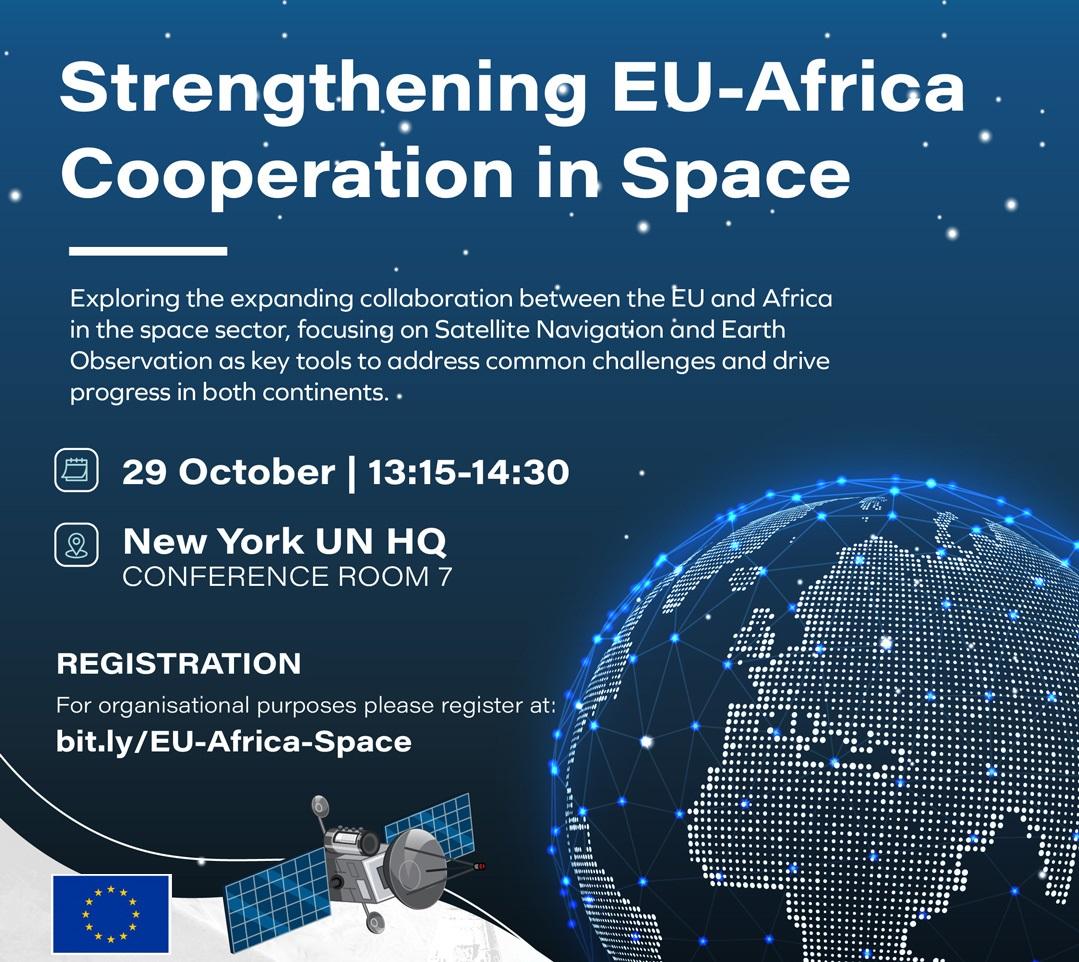 29 October 2024, Event on Strengthening EU-Africa Cooperation in Space