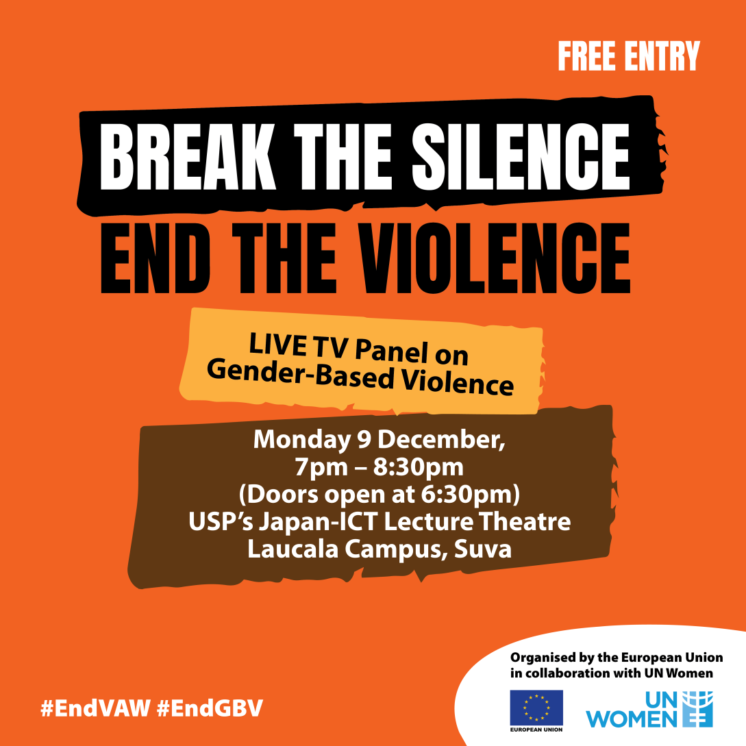 LIVE TV Panel Discussion on Violence against Women and Girls in Fiji 