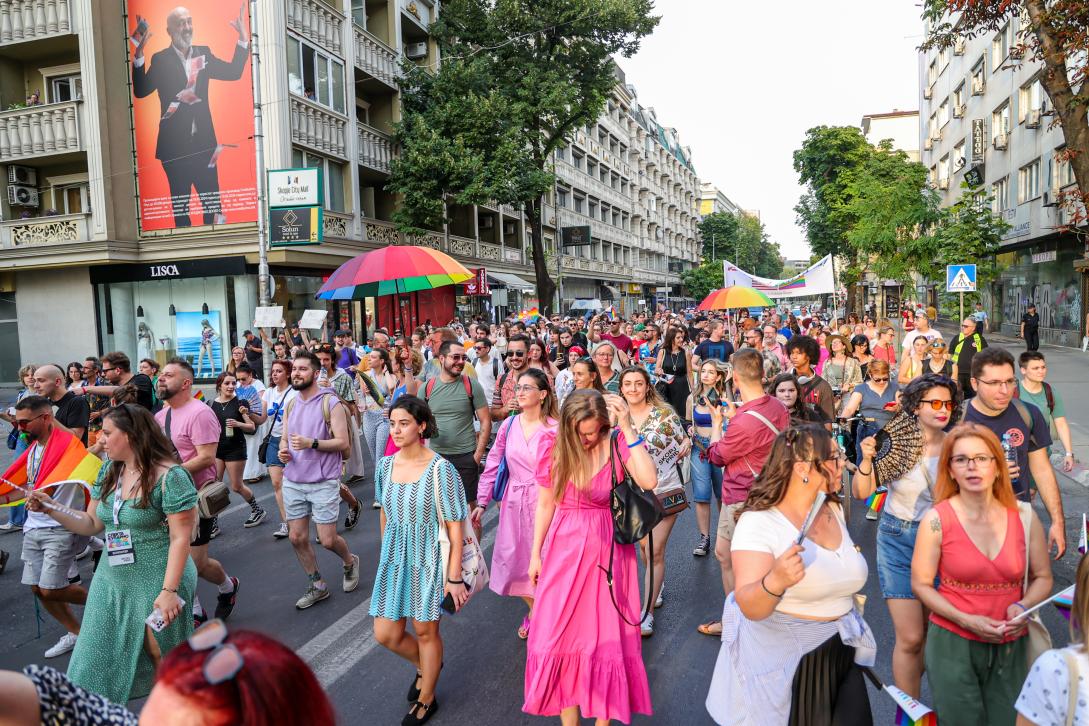 Skopje Pride parade 2024