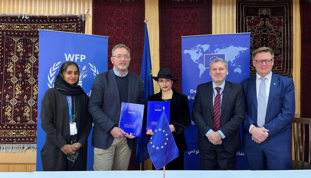 WFP Afghanistan and EU in Afghanistan