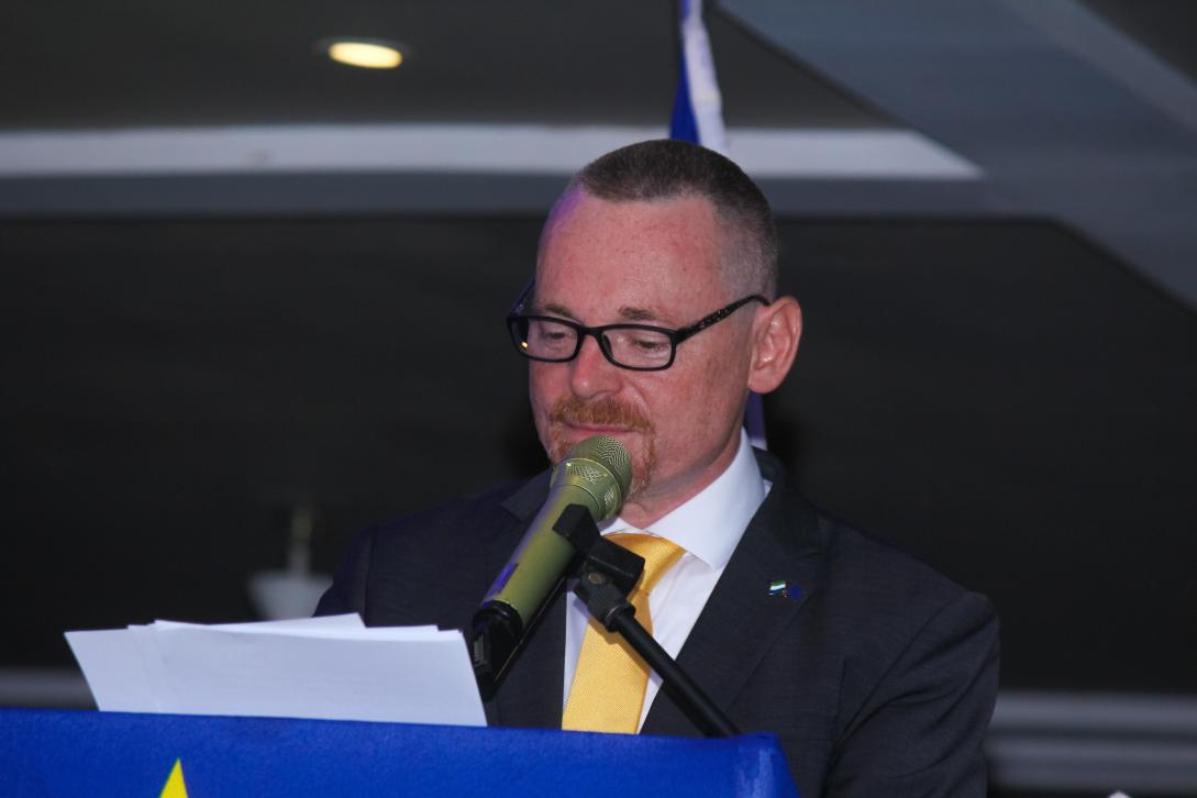 Ambassador of the European Union to Sierra Leone, Manuel Müller 