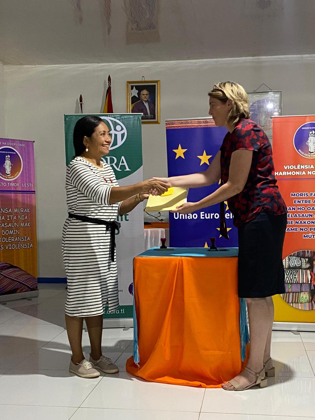  Four women-focused CSOs received grants from the EU Co-funded project “Hakbiit Feto” Four women-focused CSOs received grants from the EU Co-funded project “Hakbiit Feto”