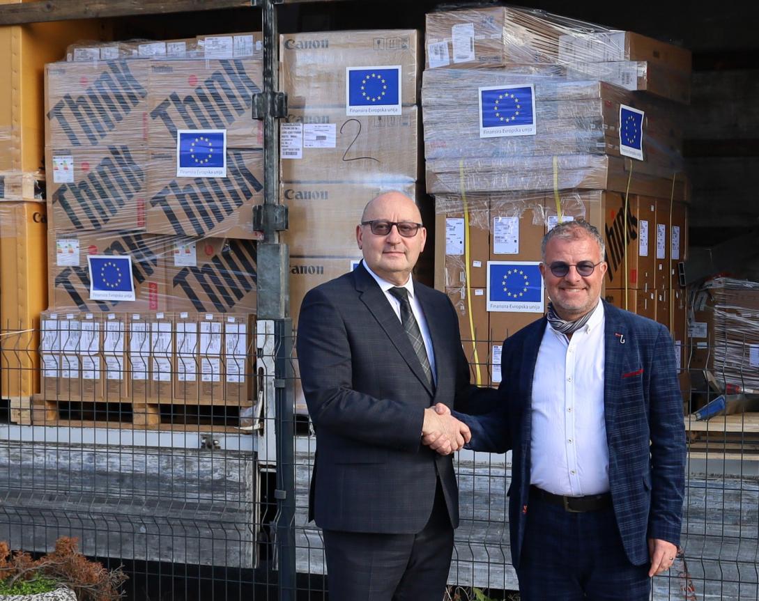 EU donates IT equipment to Border Police BiH and SIPA