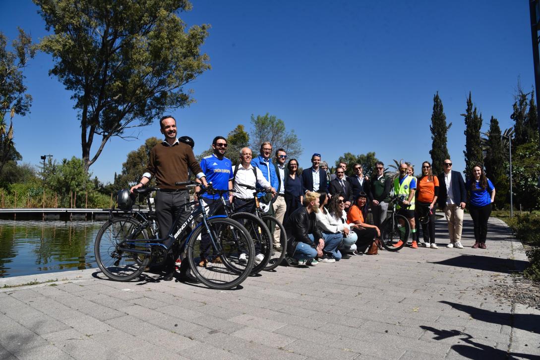 Recorrido con motivo del Día Mundial del Transporte Sostenible