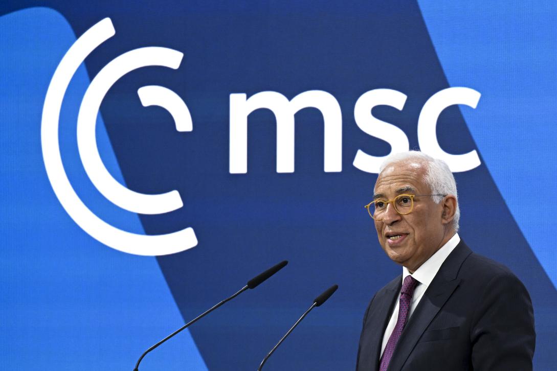 António COSTA speaking at MSC