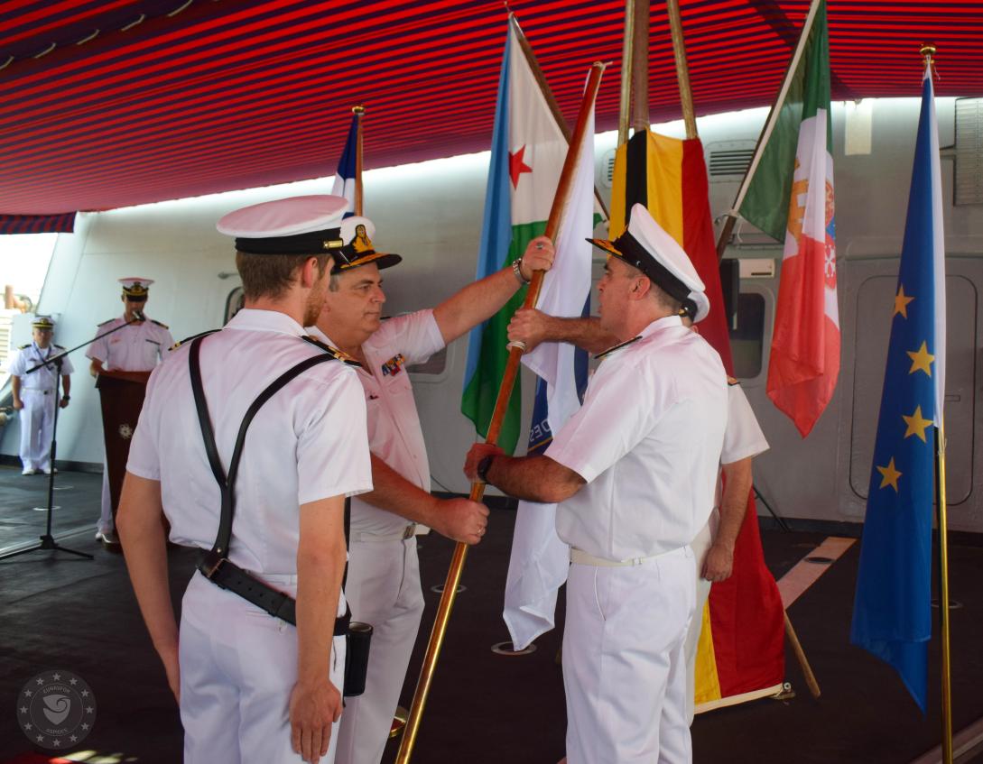 EUNAVFOR ASPIDES Force Commander HOTO