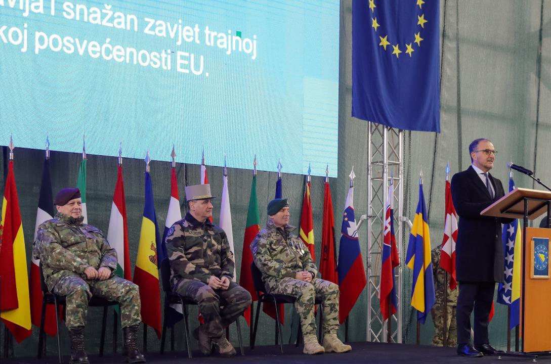 Speech by the Head of EUD/EUSR in BiH, Luigi Soreca at the EUFOR Change of Command ceremony