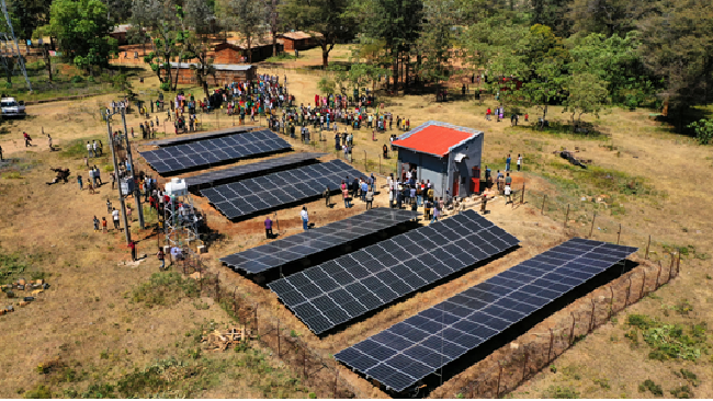 Inauguration of solar-powered mini-grids in Oborso and Oda, Oromia