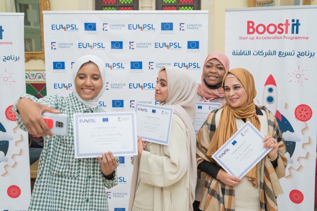 Winners of Boost it! for Libyan start ups