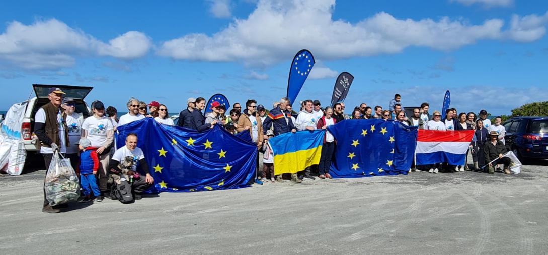 #EUBeachCleanup Wellington