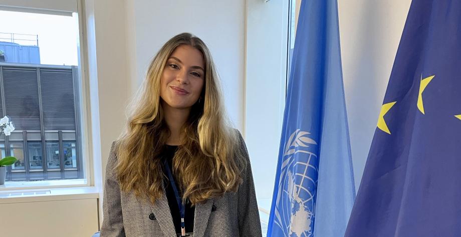 EUatUN Youth Delegate Lucija Karnelutti