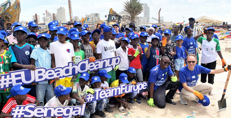 EU Beach Clean Up Sénégal 2024