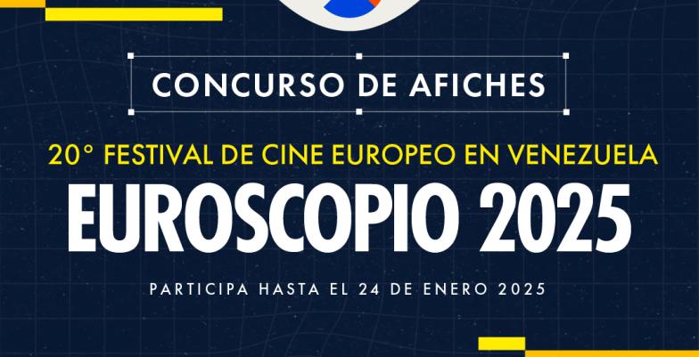 Concurso afiches Festival de Cine Europeo en Venezuela 2025