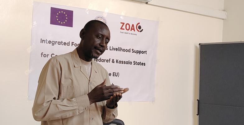 Launch of the Project by ZOA Project Manager