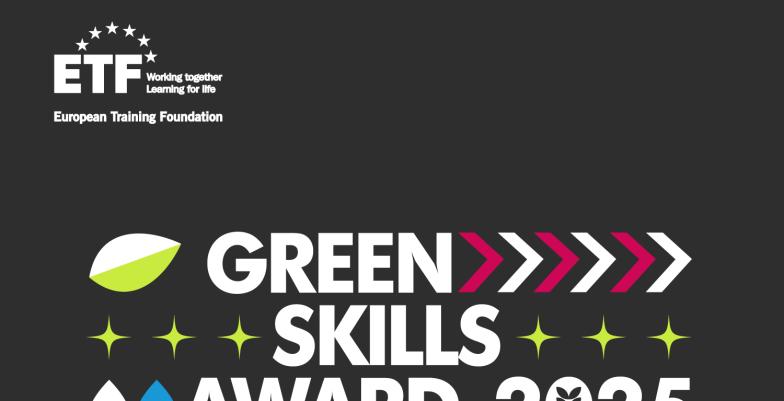 Poster for the fifth Green Skills Award 2025