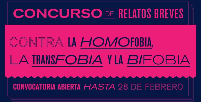 Concurso de Relatos Cortos contra la Homofobia, la Transfobia y la Bifobia