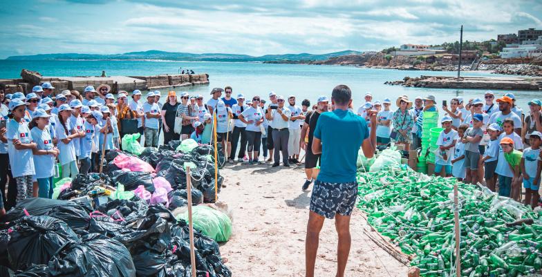 EUBeachCleanup à Cap Zbib Tunisie 2022