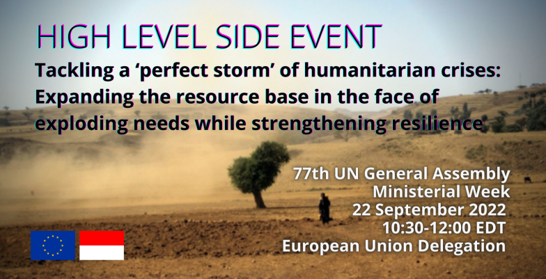 High Level Side Event on Humanitarian Crises