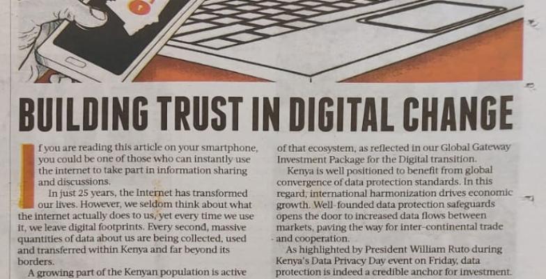 GEIGER & GROTH: Building trust in Kenya’s digital transformation