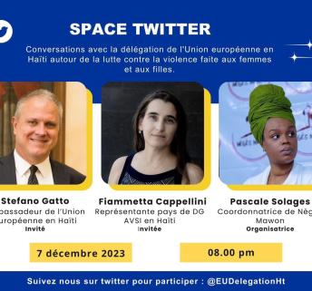 Affiche Space Twitter 16 jours